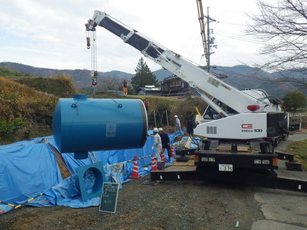 高田分団防火水槽新設工事 森山建設株式会社